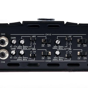 American Bass Godfather 500.4D  Class D High Performance Multichannel Amplifier - American Bass Godfather 500.4D