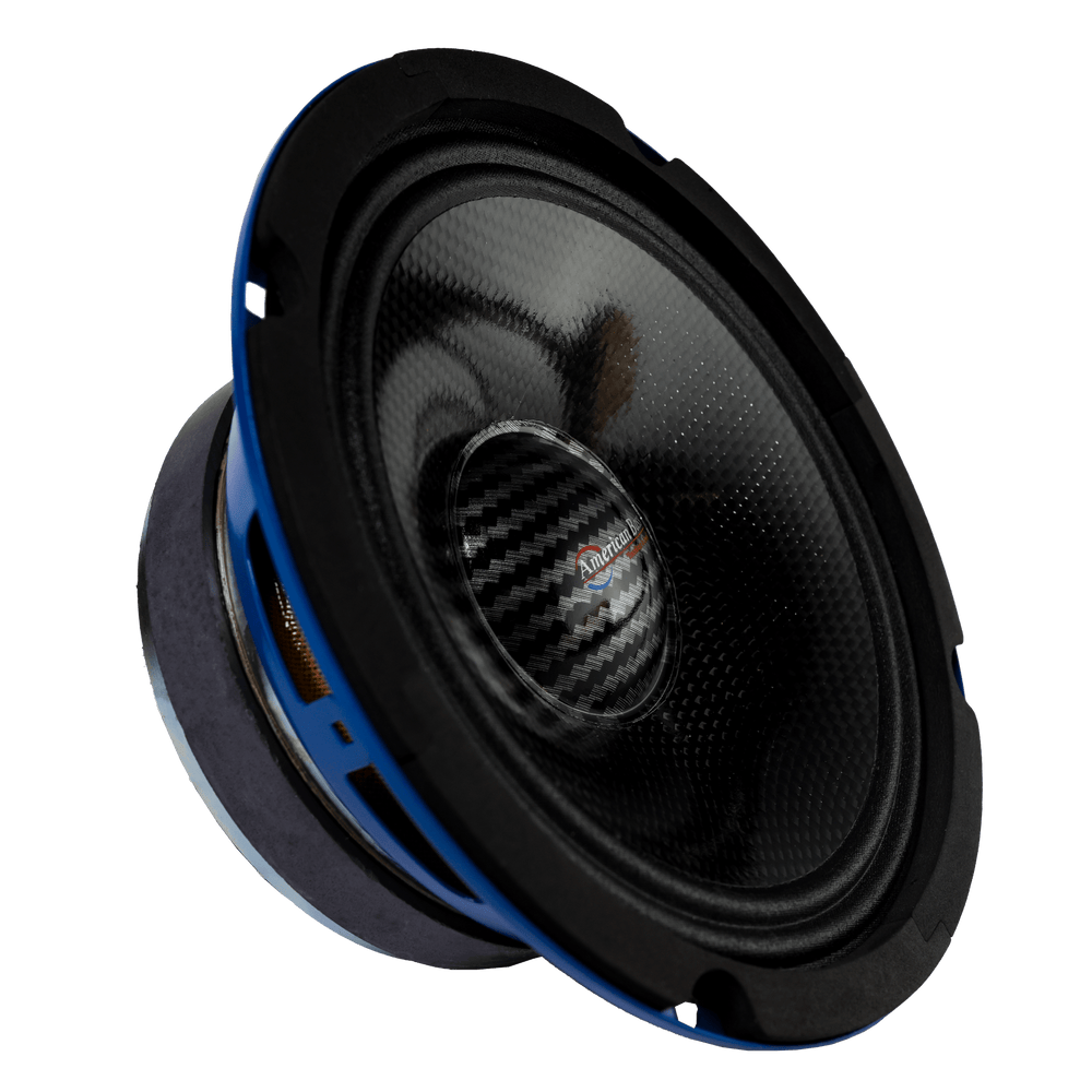 Godfather 6.5 Carbon Cone Midrange Speakers | 200 Watts (Pair) - 200 Watts (Pair)