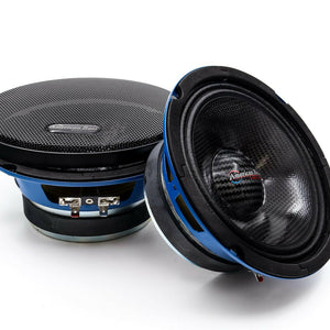 Godfather 6.5 Carbon Cone Midrange Speakers | 200 Watts (Pair) - 200 Watts (Pair)