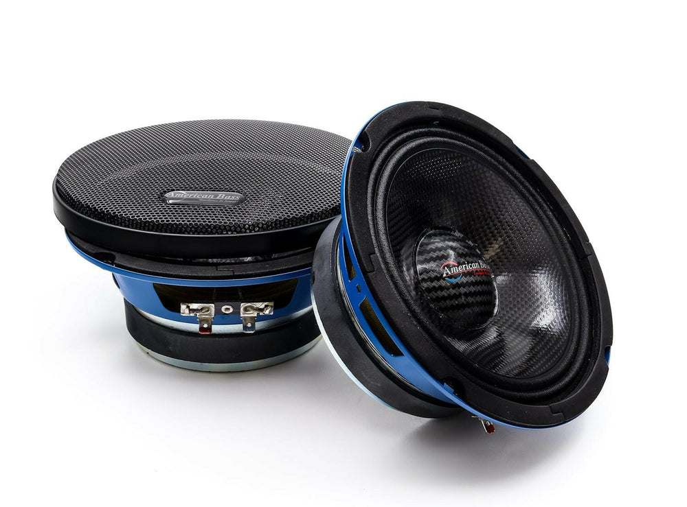 Godfather 6.5 Carbon Cone Midrange Speakers | 200 Watts (Pair) - 200 Watts (Pair)