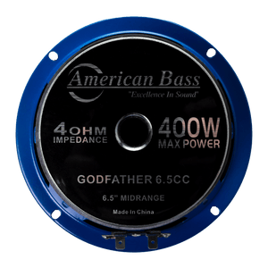 Godfather 6.5 Carbon Cone Midrange Speakers | 200 Watts (Pair) - 200 Watts (Pair)