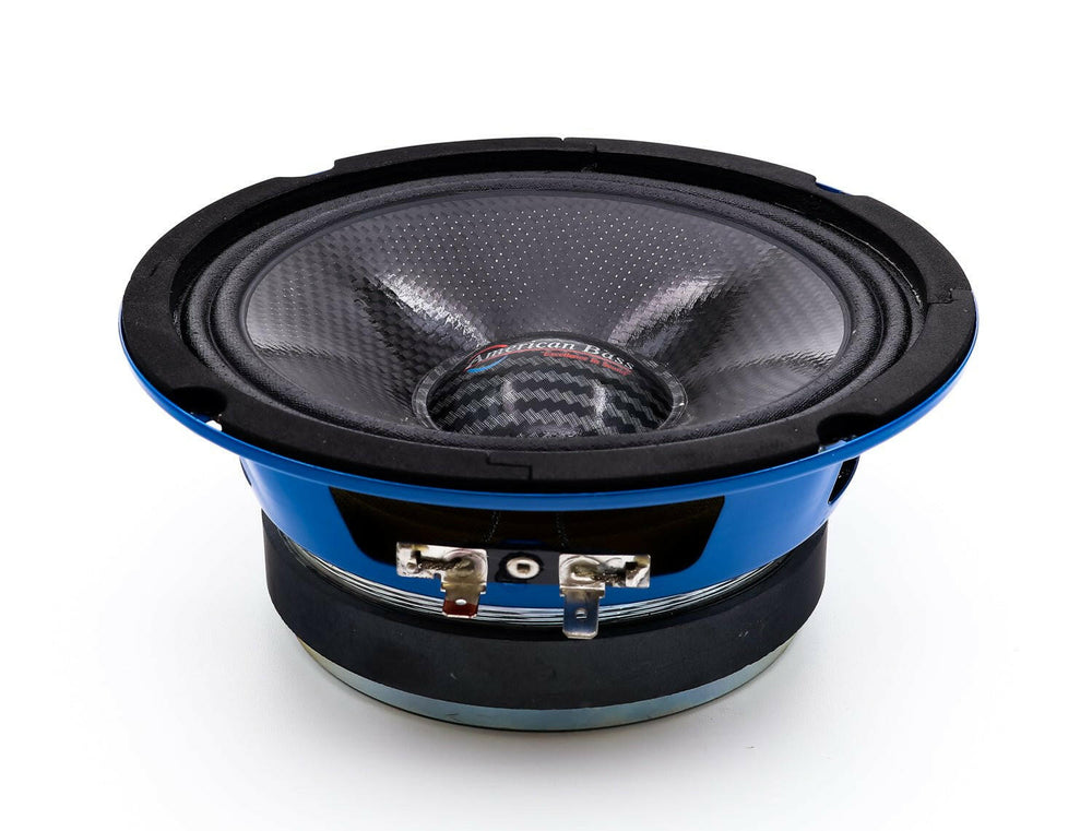 Godfather 6.5 Carbon Cone Midrange Speakers | 200 Watts (Pair) - 200 Watts (Pair)