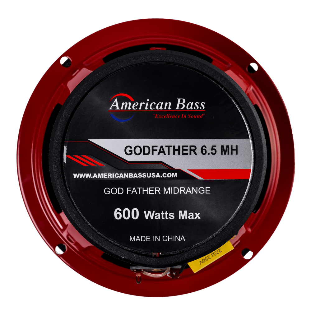 Godfather 6.5 Midrange Speaker w/Tweeter | 300 Watts - 300 Watts