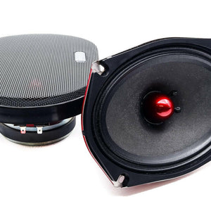 Godfather 6x9 Midrange Speakers w/Bullet | 200 Watts (Pair) - 200 Watts (Pair)