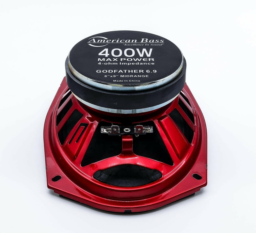 Godfather 6x9 Midrange Speakers w/Bullet | 200 Watts (Pair) - 200 Watts (Pair)