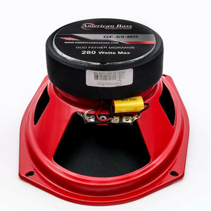 Godfather 6x9 Midrange Speakers w/Tweeter | 300 Watts (Pair) - 300 Watts (Pair)