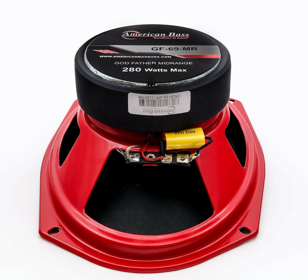 Godfather 6x9 Midrange Speakers w/Tweeter | 300 Watts (Pair) - 300 Watts (Pair)