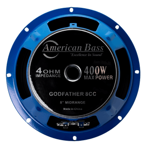 Godfather 8" Carbon Cone Midrange Speaker | 200 Watts - 200 Watts