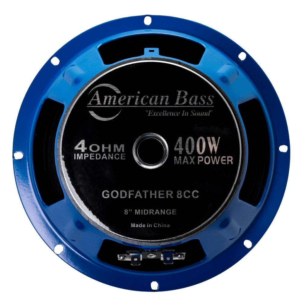 Godfather 8" Carbon Cone Midrange Speaker | 200 Watts - 200 Watts