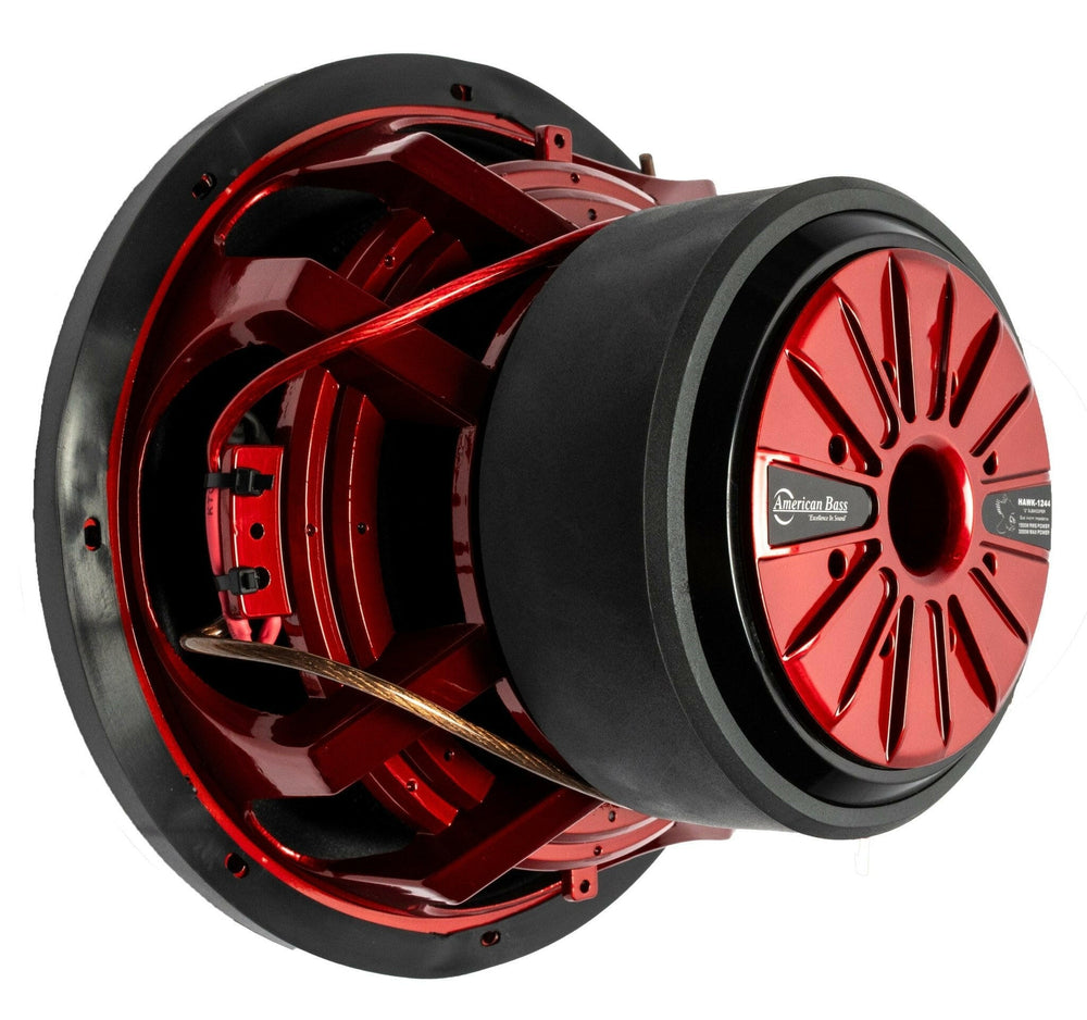 HAWK 12″ Car Subwoofer | 1500 Watts RMS | Dual Voice Coil 4 Ohm - 4 Ohm