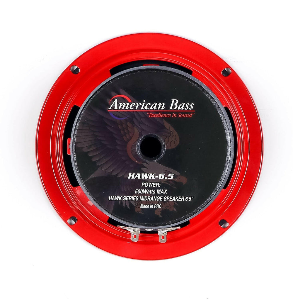 HAWK 6.5" Midrange Speaker | 250 Watts - 250 Watts