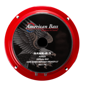 HAWK 6.5" Midrange Speaker | 250 Watts - 250 Watts