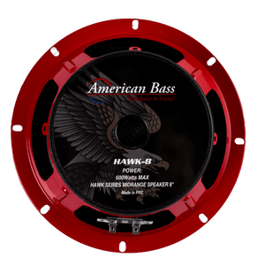 HAWK 8″ Midrange Speaker | 300 Watts - 300 Watts