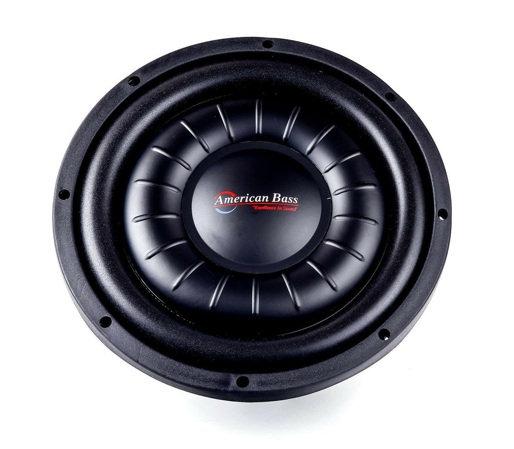 HAWK Slim 10″ Car Subwoofer | 700 Watts RMS | Dual Voice Coil 2 Ohm or 4 Ohm (Shallow Mount) - 4 Ohm