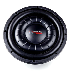 HAWK Slim 10″ Car Subwoofer | 700 Watts RMS | Dual Voice Coil 2 Ohm or 4 Ohm (Shallow Mount) - 2 Ohm