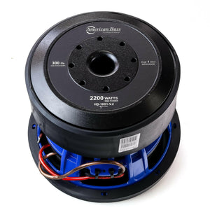 HD 10″ Car Subwoofer | 2000 Watts RMS | Dual Voice Coil 1 Ohm or 2 Ohm
