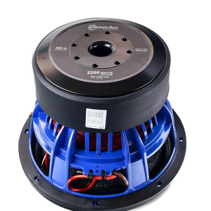 HD 12″ Car Subwoofer | 2000 Watts RMS | Dual Voice Coil 1 Ohm or 2 Ohm - 2 Ohm