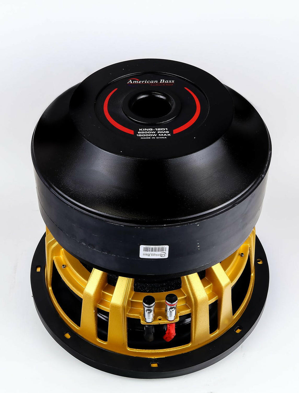 King 12″ Car Subwoofer | 6500 Watts RMS | Dual Voice Coil 1 Ohm or 2 Ohm - 2 Ohm