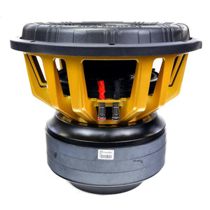 King 15″ Car Subwoofer | 6500 Watts RMS | Dual Voice Coil 1 Ohm or 2 Ohm - 1 Ohm