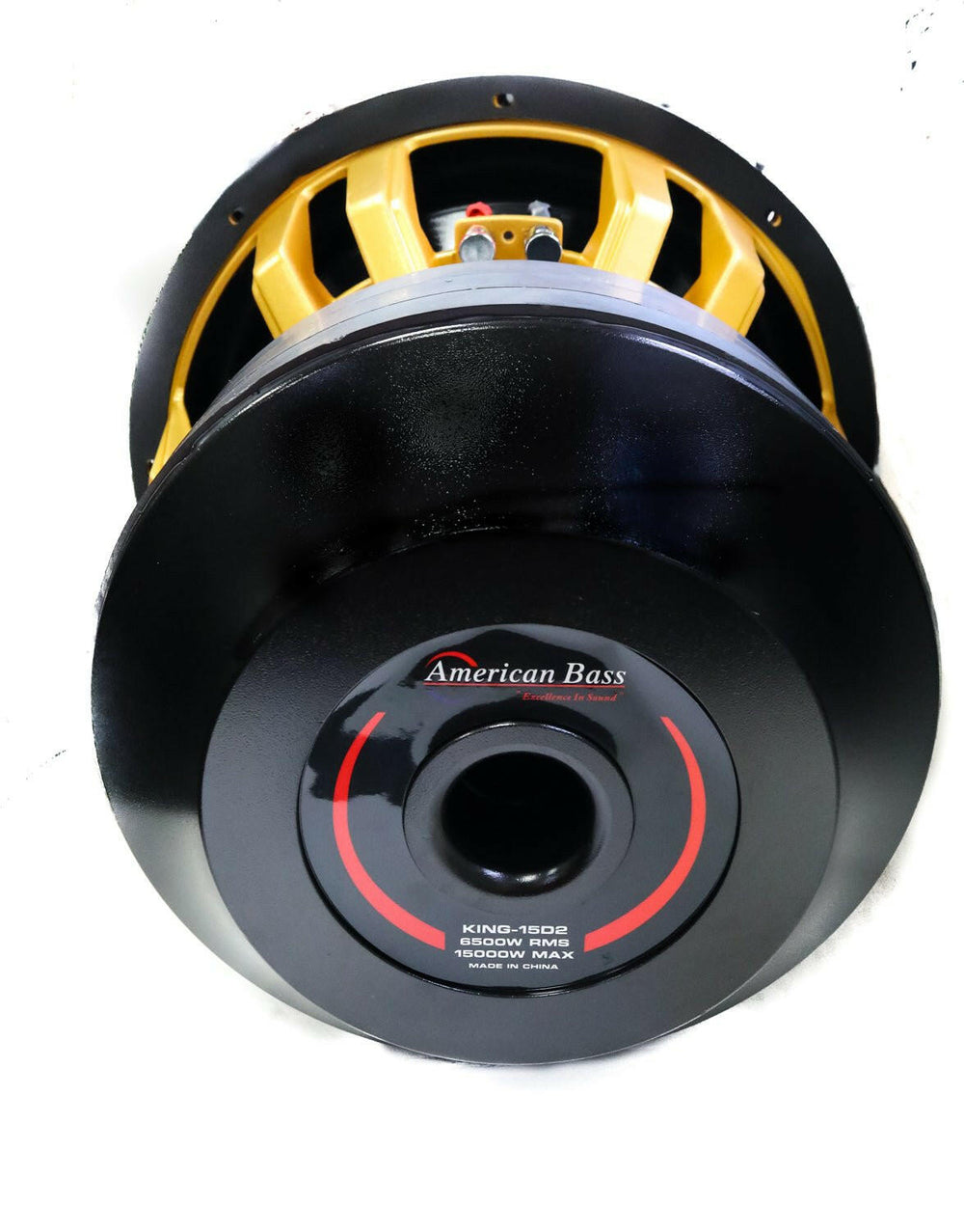 King 15″ Car Subwoofer | 6500 Watts RMS | Dual Voice Coil 1 Ohm or 2 Ohm - 2 Ohm