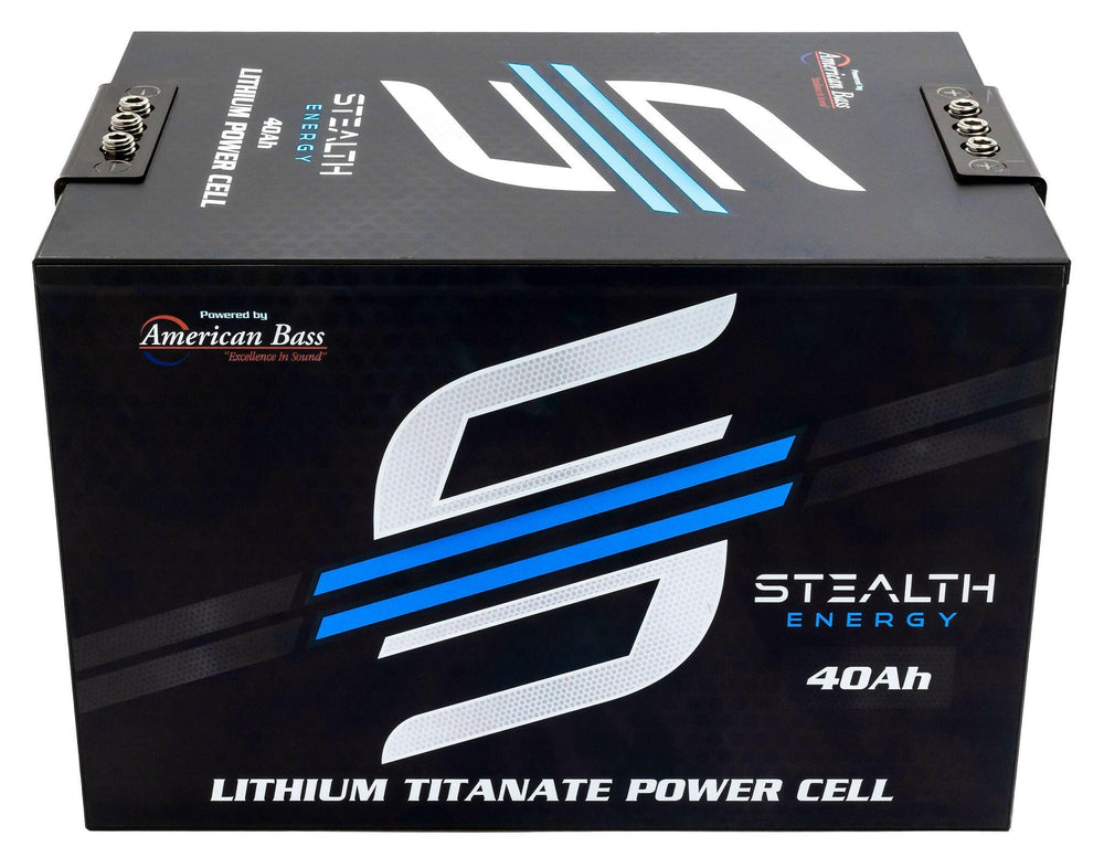 ABLT-40 American Bass Audio 13.8V LTO Battery | 40Ah Lithium Titanate Battery | Ultra-Lightweight, High-Power LTO Battery - 40Ah Lithium Titanate