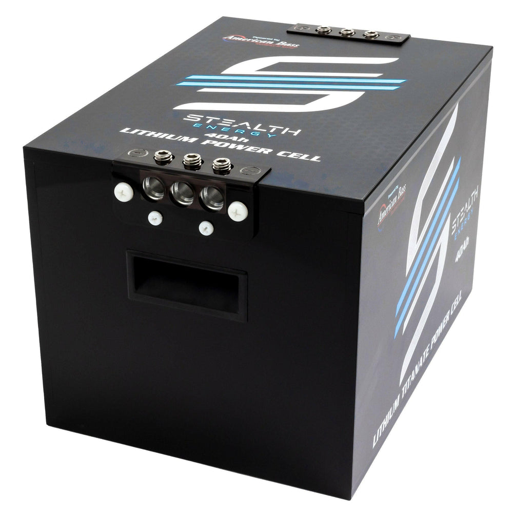 ABLT-40 American Bass Audio 13.8V LTO Battery | 40Ah Lithium Titanate Battery | Ultra-Lightweight, High-Power LTO Battery - 40Ah Lithium Titanate