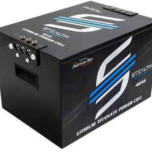 ABLT-40 American Bass Audio 13.8V LTO Battery | 40Ah Lithium Titanate Battery | Ultra-Lightweight, High-Power LTO Battery - 40Ah Lithium Titanate