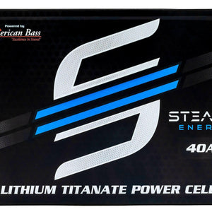 ABLT-40 American Bass Audio 13.8V LTO Battery | 40Ah Lithium Titanate Battery | Ultra-Lightweight, High-Power LTO Battery - 40Ah Lithium Titanate