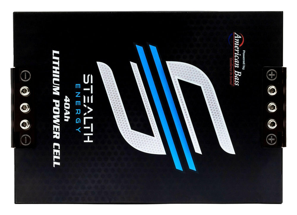 ABLT-40 American Bass Audio 13.8V LTO Battery | 40Ah Lithium Titanate Battery | Ultra-Lightweight, High-Power LTO Battery - 40Ah Lithium Titanate