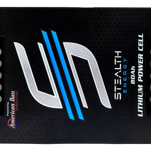 ABLT-80 American Bass Audio 13.8V LTO Battery | 80Ah Lithium Titanate Battery | Ultra-Lightweight, High-Power LTO Battery - 80Ah Lithium Titanate