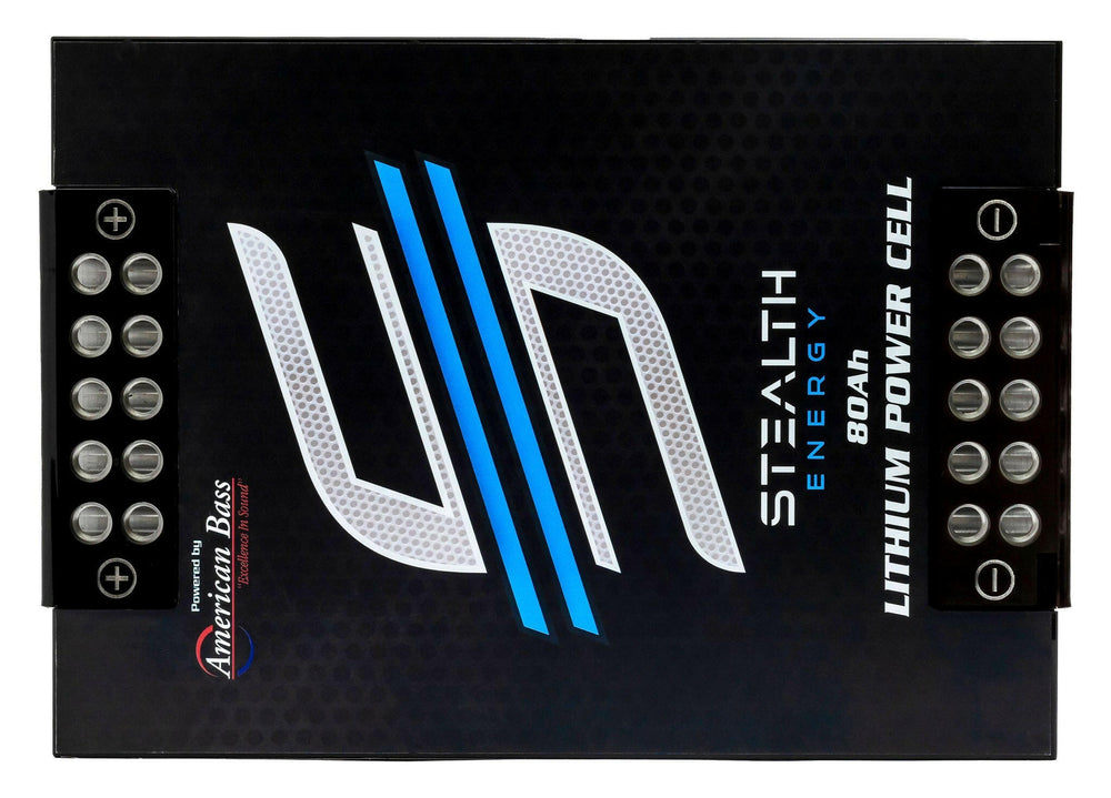 ABLT-80 American Bass Audio 13.8V LTO Battery | 80Ah Lithium Titanate Battery | Ultra-Lightweight, High-Power LTO Battery - 80Ah Lithium Titanate