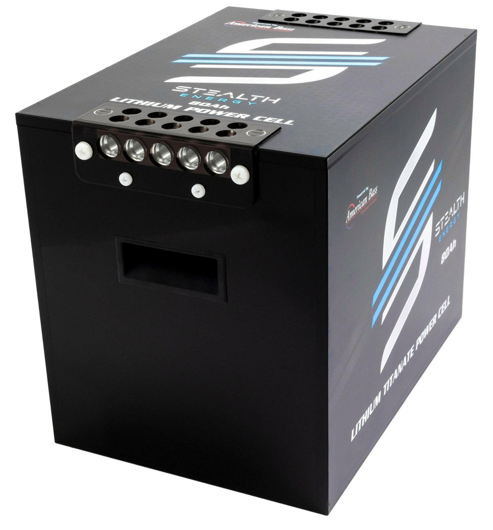 ABLT-80 American Bass Audio 13.8V LTO Battery | 80Ah Lithium Titanate Battery | Ultra-Lightweight, High-Power LTO Battery - 80Ah Lithium Titanate