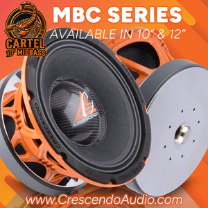 CRESCENDO AUDIO | MBC 10" MIDBASS CARTEL WOOFER