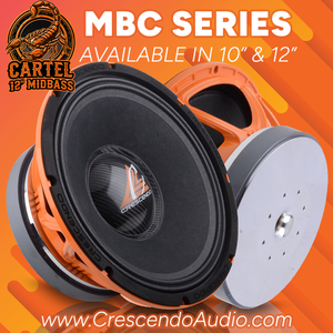 CRESCENDO AUDIO | MBC 12" MIDBASS CARTEL WOOFER