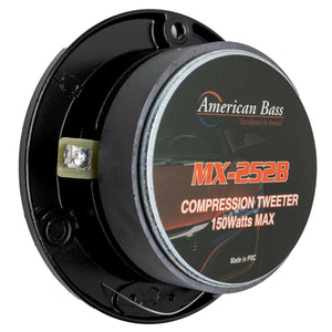 MX 252 Compression Super Tweeter (Black), 150 Watts