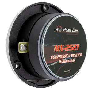 MX 252 Compression Super Tweeter (Black), 150 Watts