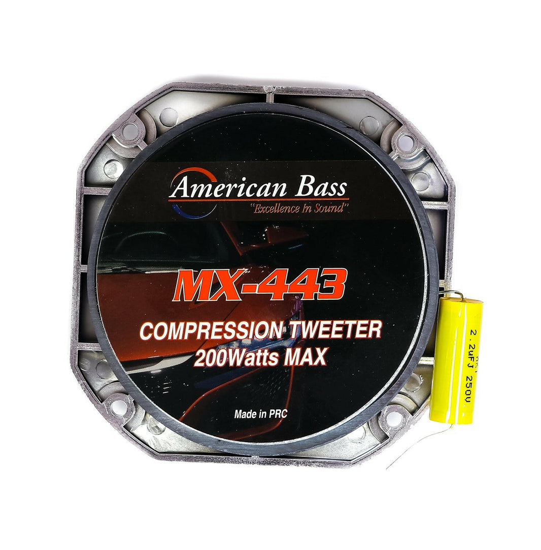 MX 443 Compression Super Tweeter, 200 Watts - 200 Watts