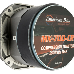 MX 700CR Compression Super Tweeter, 250 Watts - 250 Watts