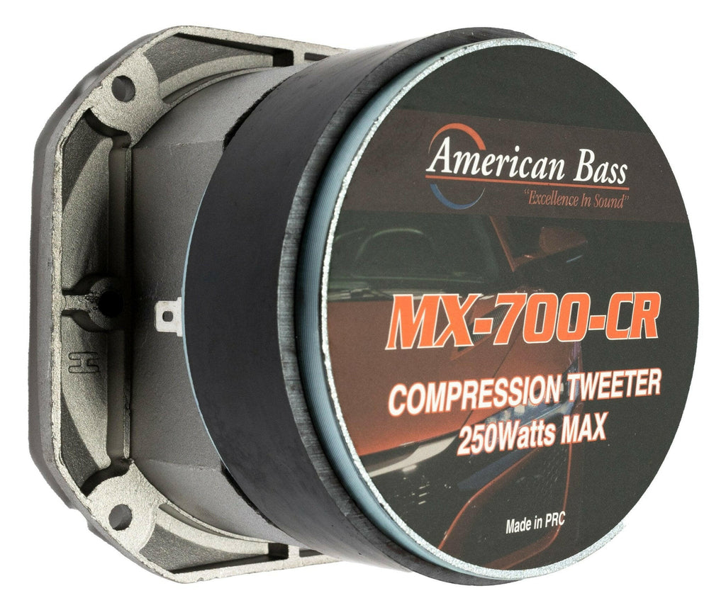 MX 700CR Compression Super Tweeter, 250 Watts - 250 Watts