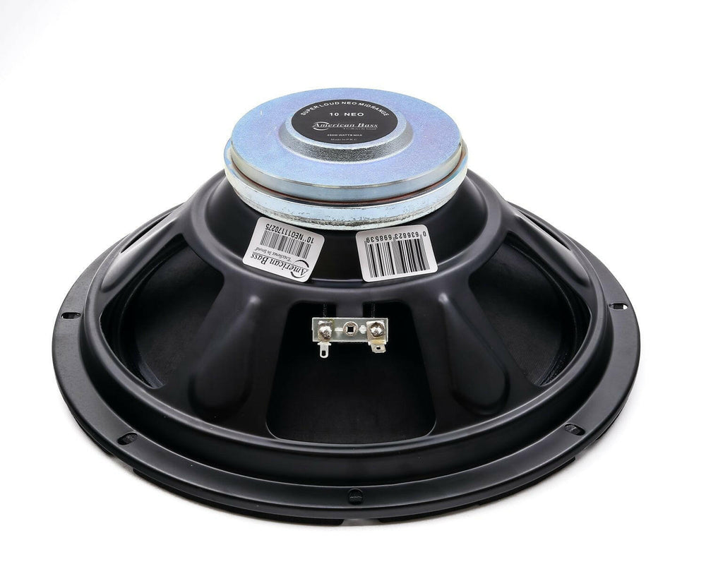 NEO 10" Midrange Speaker | 225 Watts - 225 Watts