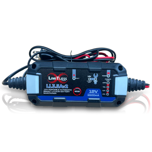 Shake Awake 30 Case 13Ah Smart Motorcycle battery With 3.5A Battery Maintainer