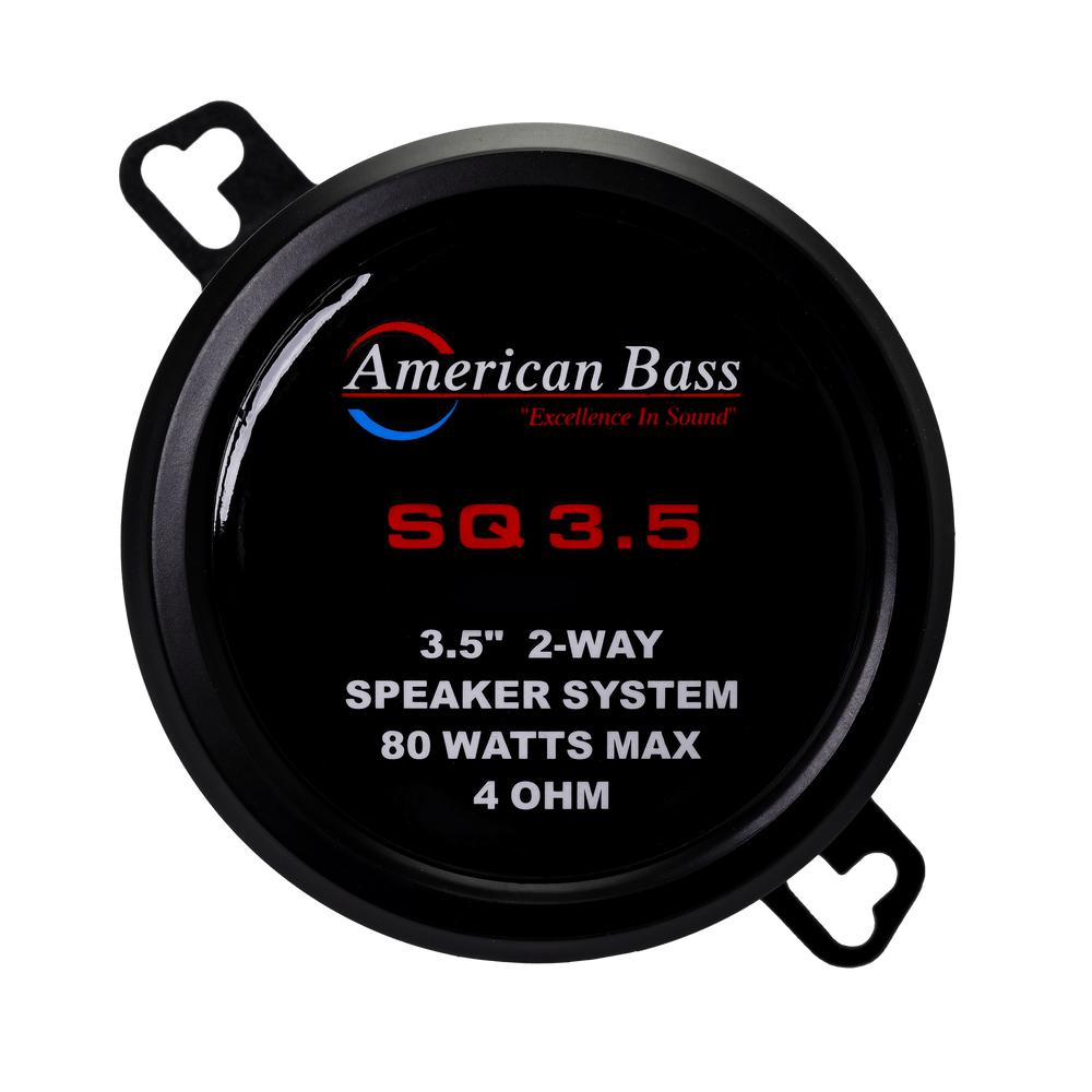 SQ 3.5" Full Range Speakers | 40 Watts (Pair) - 40 Watts (Pair)