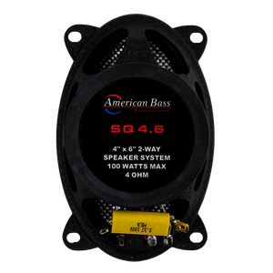 SQ 4.6" Full Range Speakers | 50 Watts (Pair) - 50 Watts (Pair)