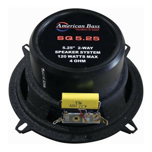 SQ 5.25" Full Range Speakers | 60 Watts (Pair) - 60 Watts