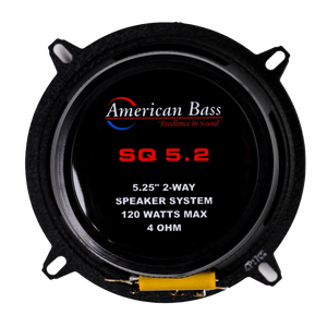 SQ 5.25" Full Range Speakers | 60 Watts (Pair) - 60 Watts