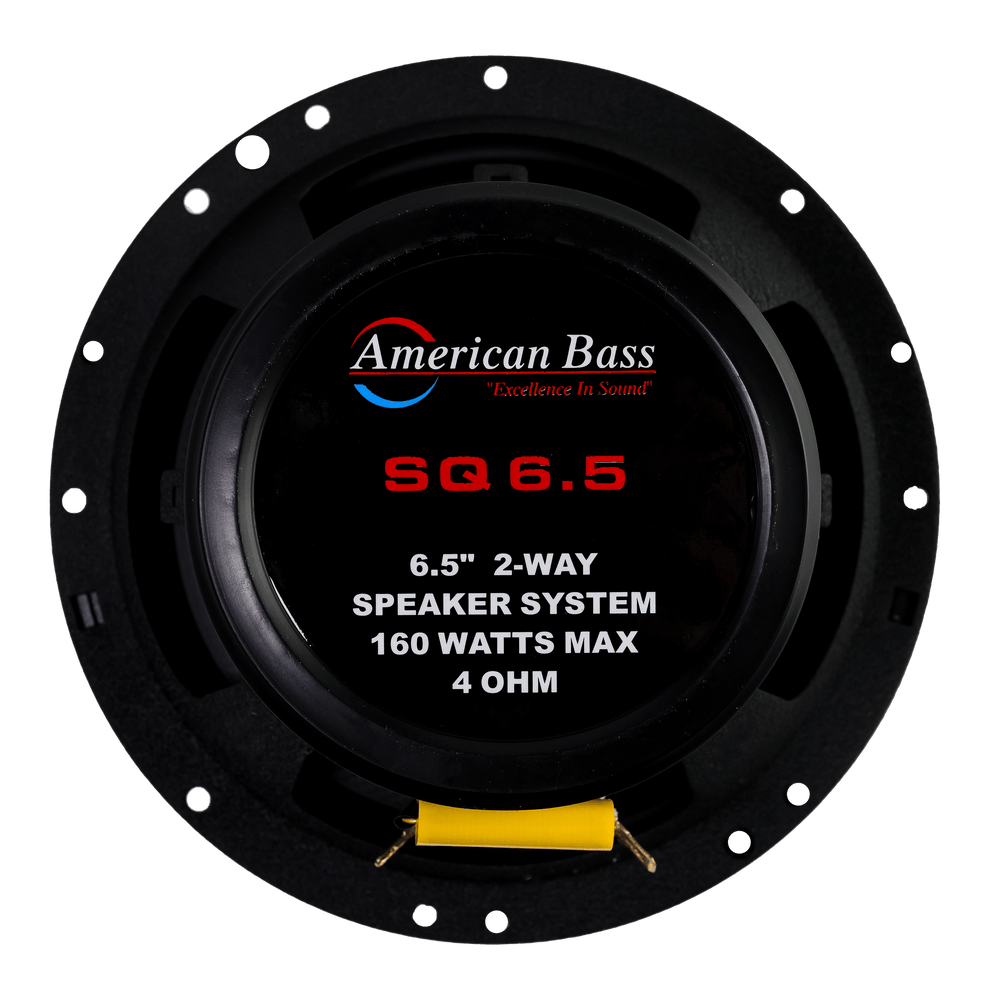 SQ 6.5" Full Range Speakers | 80 Watts (Pair) - 80 Watts (Pair)