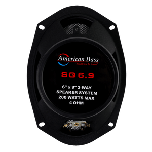 SQ 6.9" Full Range Speakers | 100 Watts (Pair) - 100 Watts (Pair)