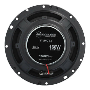 Studio 6.5" Full Range Speakers | 80 Watts (Pair) - 80 Watts (Pair)