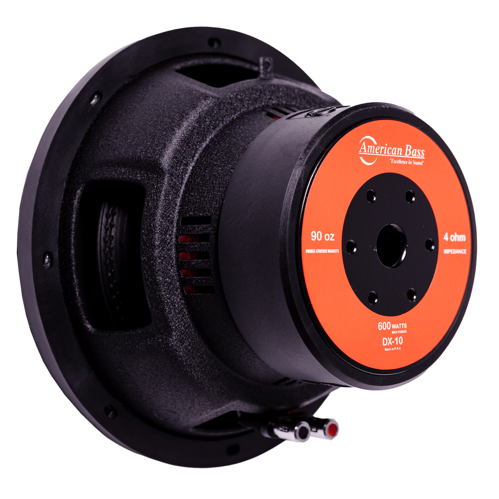 DX 10″  Car Subwoofer | 300 Watts RMS | Single Voice Coil 4 Ohm