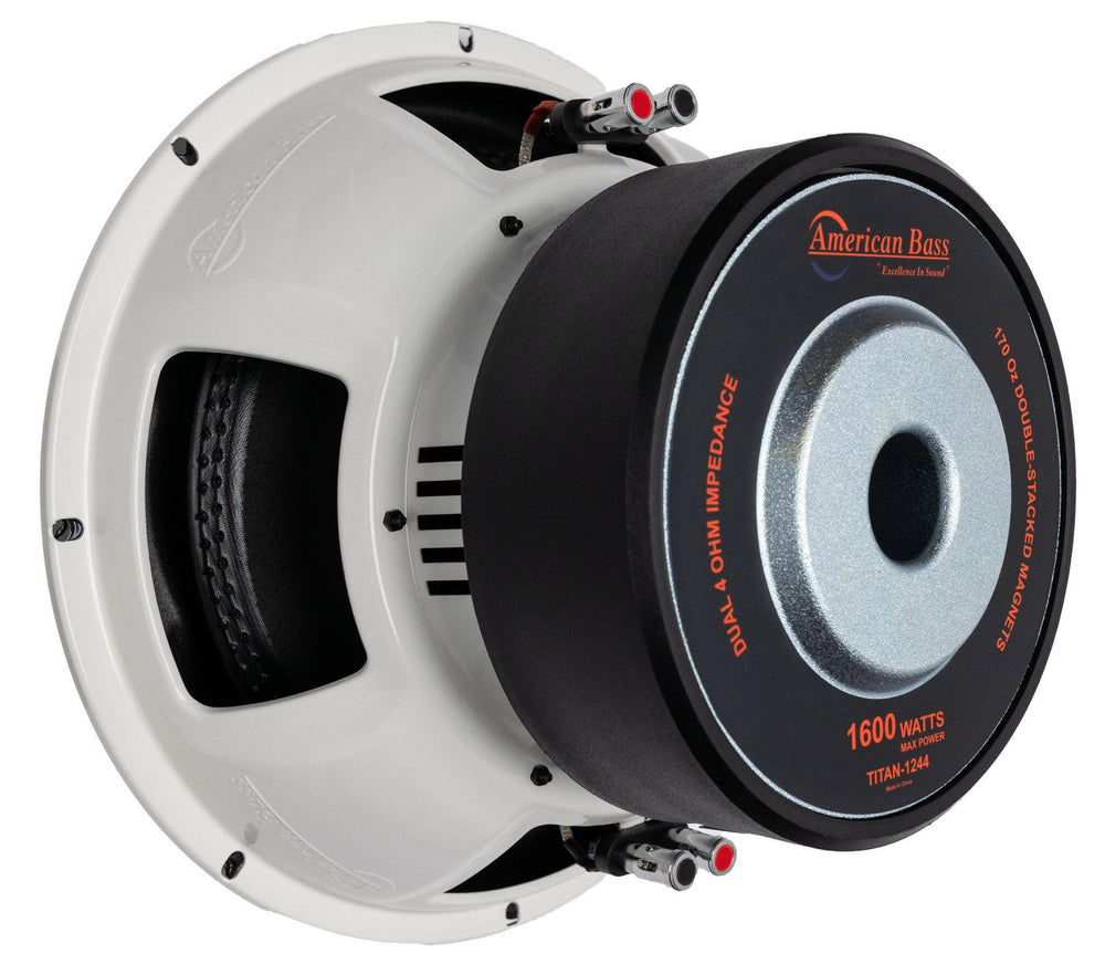 TITAN 12″ Car Subwoofer | 800 Watts RMS | Dual Voice Coil 4 Ohm - Version 1